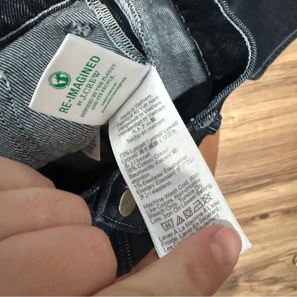 J. Crew Camp-pocket wide leg jean Dark Rinse - Picture 9 of 11